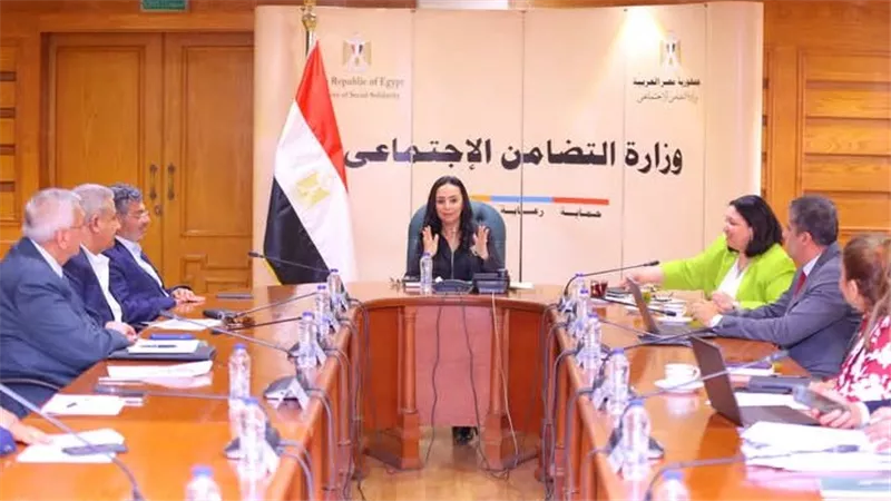 وزيرة التضامن الاجتماعي تترأس اجتماع مجلس إدارة صندوق دعم الصناعات الريفية والبيئية