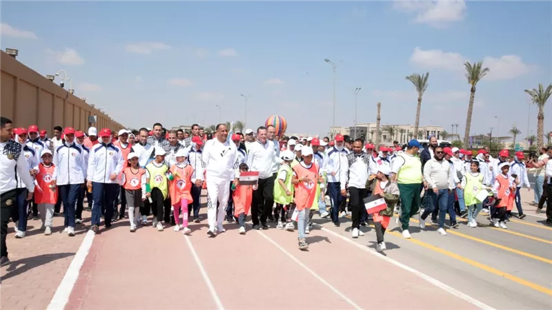 الأكاديمية العسكرية المصرية تنظم ماراثون 