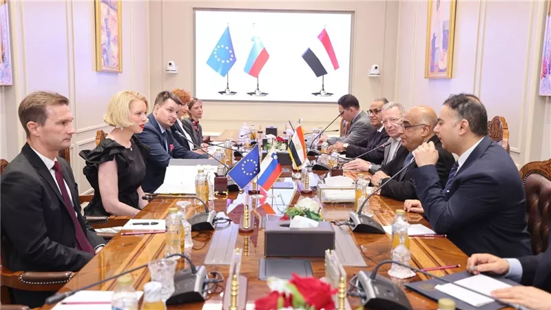 وزير العدل يستقبل رئيسة البرلمان السلوفيني وسفير جمهورية سلوفينيا بالقاهرة لبحث سبل التعاون بين البلدين