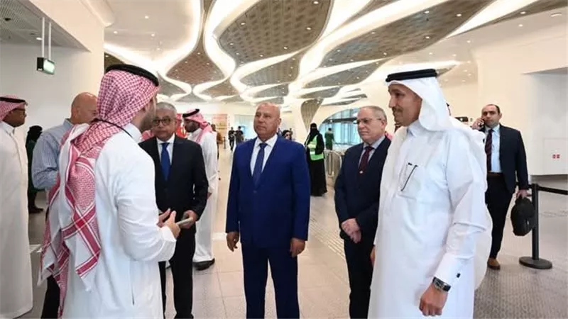  الوزير يلتقي نائب وزير الصناعة والثروة المعدنية لشئون الصناعة بالسعودية 