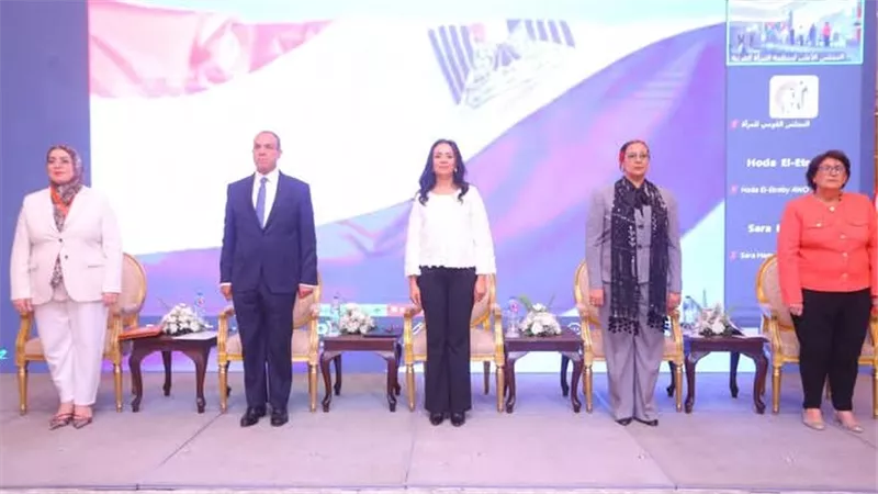  وزيرة التضامن الاجتماعي تشهد افتتاح فعاليات مؤتمر منظمة المرأة العربية 