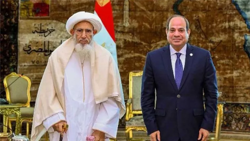 الرئيس السيسى يستقبل سُلطان 