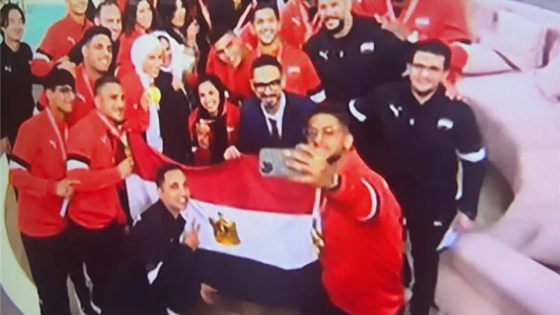 حزب الجبهة الوطنية يمنح جوائز مالية لأبطال الجودو تقديرًا لإنجازهم الأفريقى