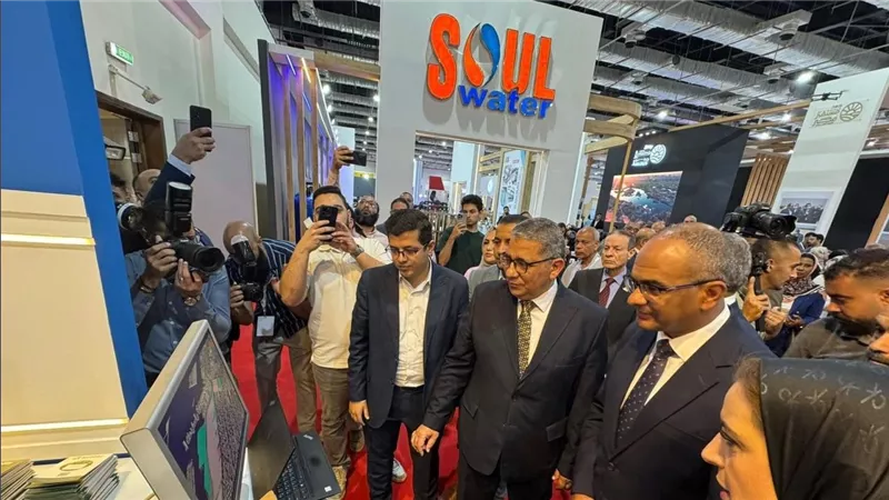  نائب وزير الإسكان يفتتح معرض المياه والصرف الصحي والبنية التحتية WATREX EXPO 