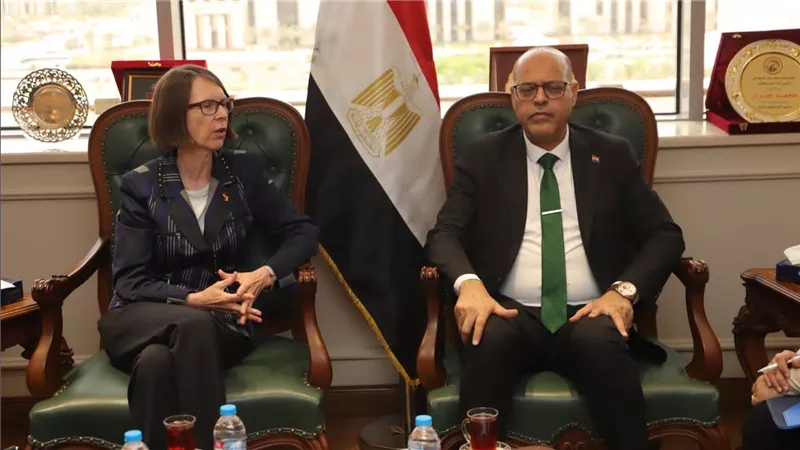 وزير العمل يلتقي وفدًا من الوكالة الألمانية للتعاون الدولي لتفعيل التعاون في المجالات المُشتركة