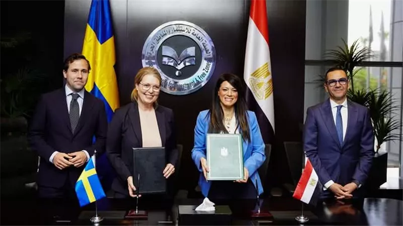 المشاط ومؤسسة تمويل التنمية السويدية توقّعان خطاب نوايا لتعزيز التعاون المشترك في مجال الطاقة الكهربائية والنقل المستدام
