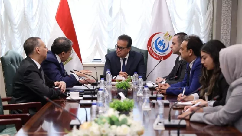 وزير الصحة يشهد توقيع اتفاقية تعاون بين وزارة الصحة وشركة 