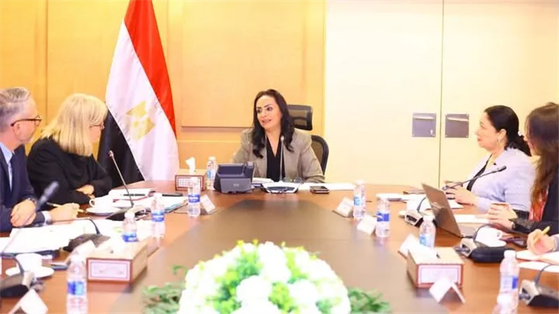 وزيرة التضامن الاجتماعي تلتقي بعثة رفيعة المستوى من المفوضية الأوروبية