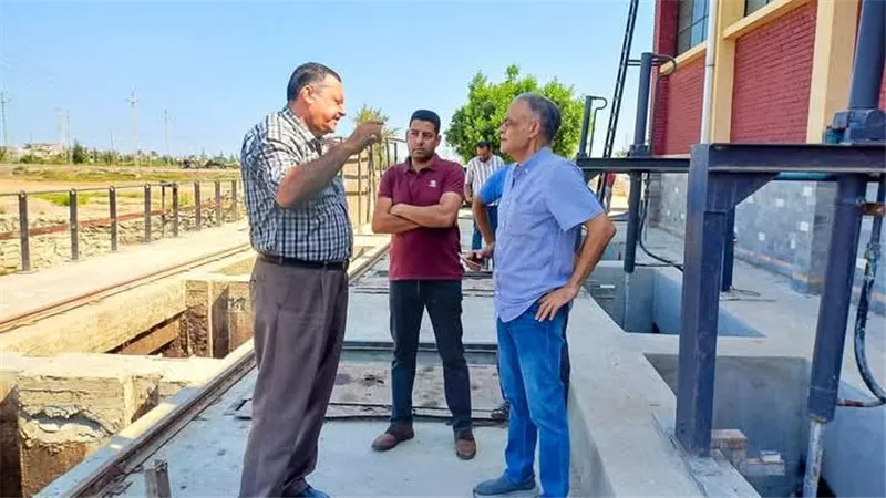 وزير الموارد المائية يتابع حالة محطات رفع المياه خلال فترة أجازة العيد 