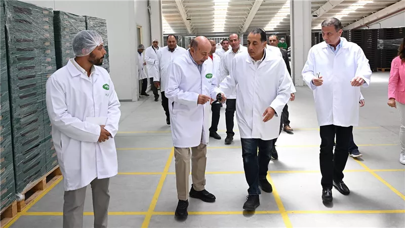 رئيس الوزراء يتفقد شركة مغربي الزراعية 