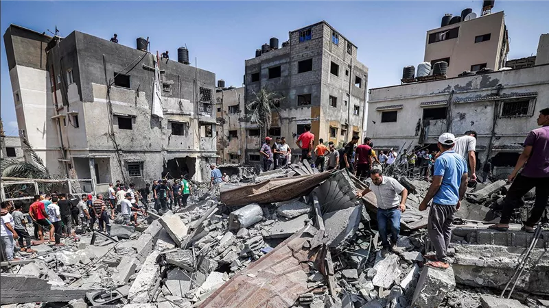 ارتفاع حصيلة الشهداء جراء العدوان الإسرائيلى على غزة لـ55 ألفا و493 فلسطينيا