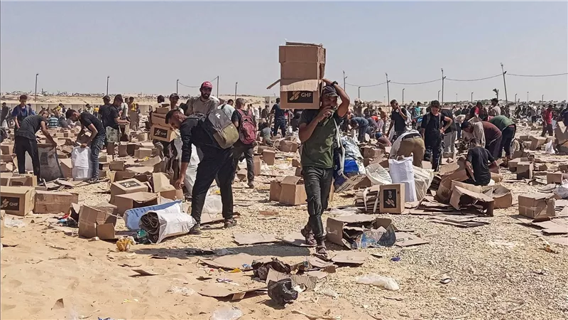 فرنسا تعرض التعاون فى توزيع المساعدات الإنسانية بغزة