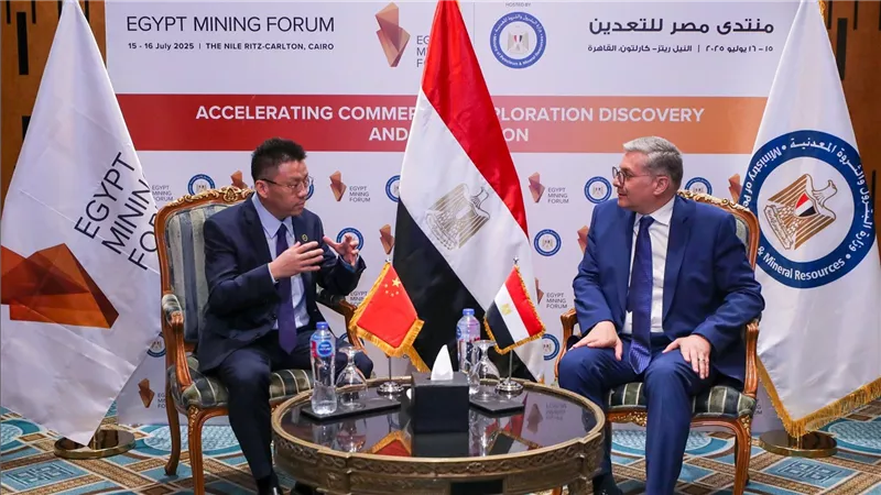 وزير البترول يلتقي وفد 
