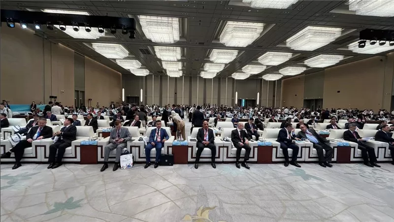  وزير الكهرباء يلقي كلمة مصر أمام مؤتمر شنغهاي للطاقات المتجددة وحلول الطاقة النظيفة والتحول الطاقي