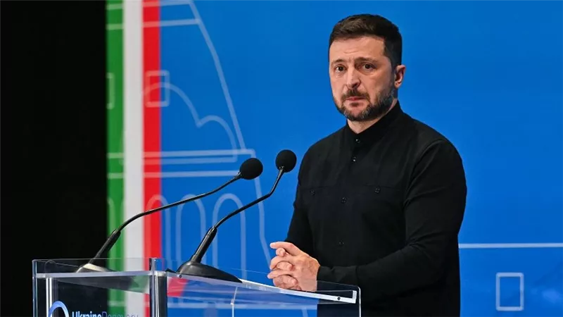 الرئيس الأوكرانى يثمن بيانا أوروبيا مشتركا بشأن إنهاء الحرب