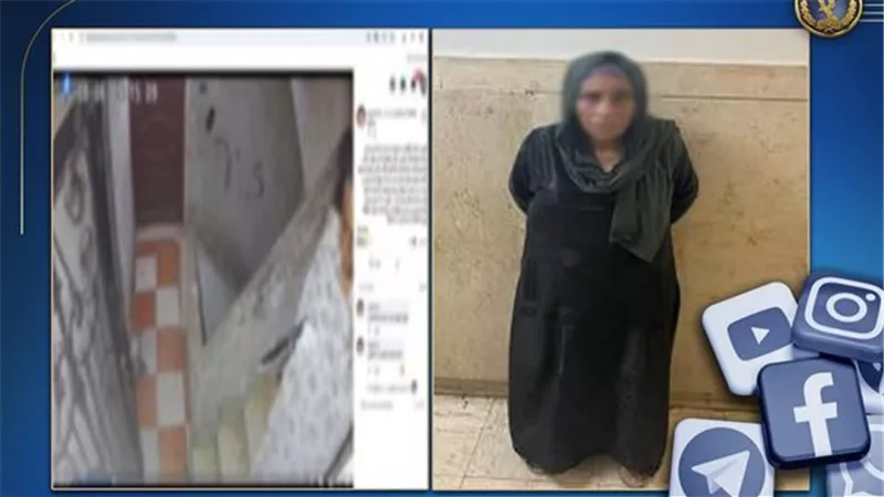 الداخلية تكشف حقيقة فيديو سيدة تطرق الأبواب وهى تحمل سكين فى الجيزة