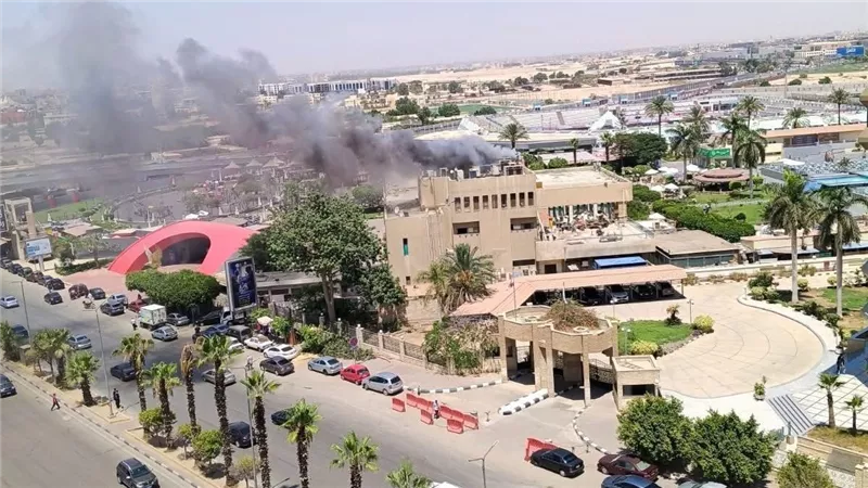 السيطرة على حريق محدود في فرع الأهلي بمدينة نصر