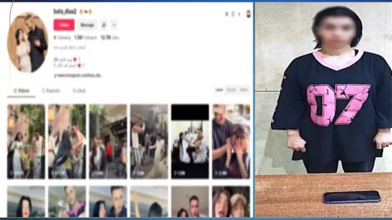 ضبط صانعة محتوى لنشرها مقاطع فيديو بمواقع التواصل تتضمن ألفاظا خادشة للحياء