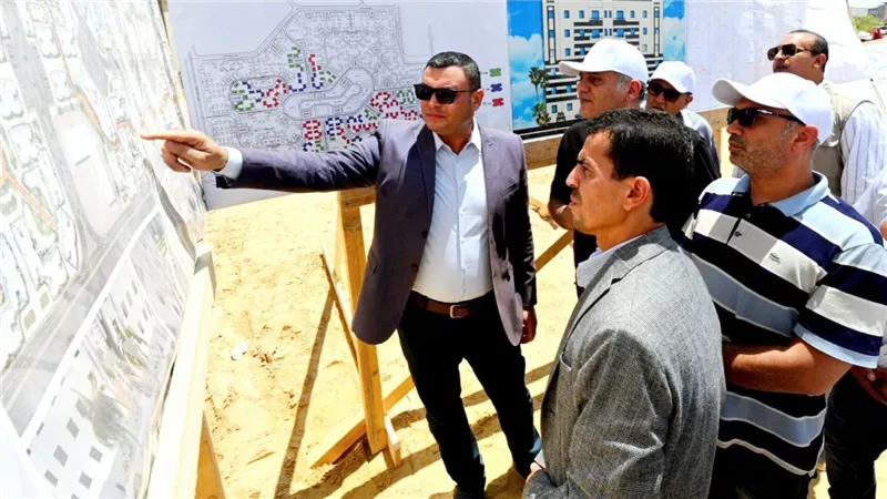 وزير الإسكان يتفقد وحدات المبادرة الرئاسية 