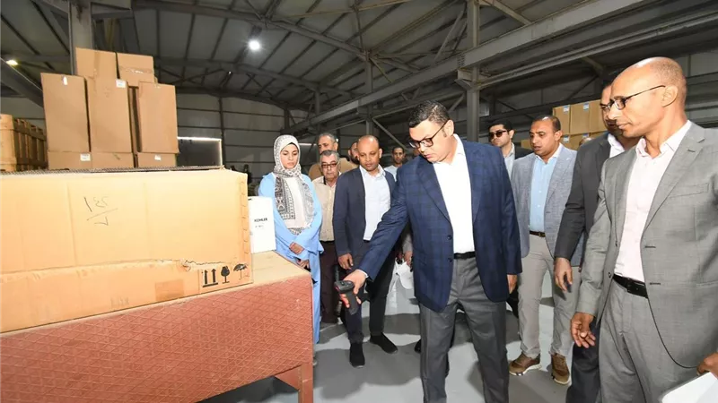 وزير الإسكان يتفقد محطة الصرف الصحي رقم (12) بمنطقة الأندلس في التجمع الثالث بمدينة القاهرة الجديدة