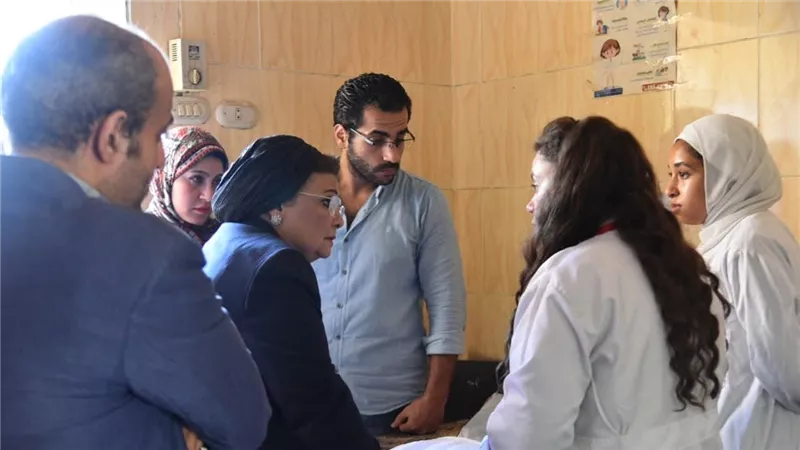 نائب وزير الصحة تتفقد مستشفى طهطا العام والوحدات الصحية بسوهاج