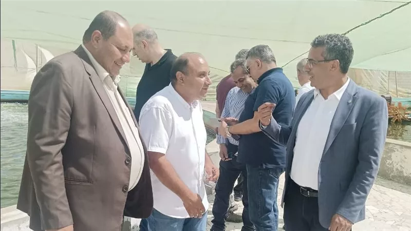 وزير الزراعة اللبناني يتفقد عدد من المشروعات التنموية بالنوبارية والإسكندرية
