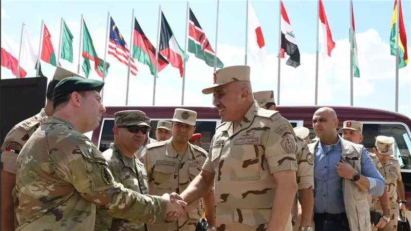 الفريق أحمد خليفة رئيس أركان حرب القوات المسلحة يتفقد الإستعدادات النهائية لإستضافة فعاليات التدريب المصرى الأمريكى المشترك 