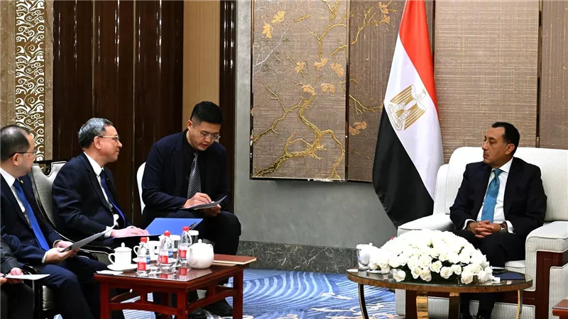 رئيس الوزراء يلتقي رئيس شركة هندسة الطاقة الصينية