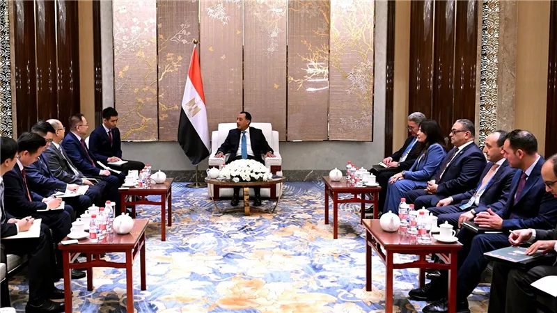 رئيس الوزراء يلتقي رئيس مجلس إدارة شركة 