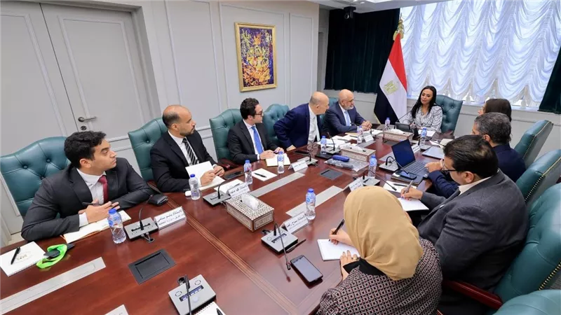  وزيرة التضامن الاجتماعي تلتقي المدير التنفيذي لمصر بمجموعة البنك الدولي