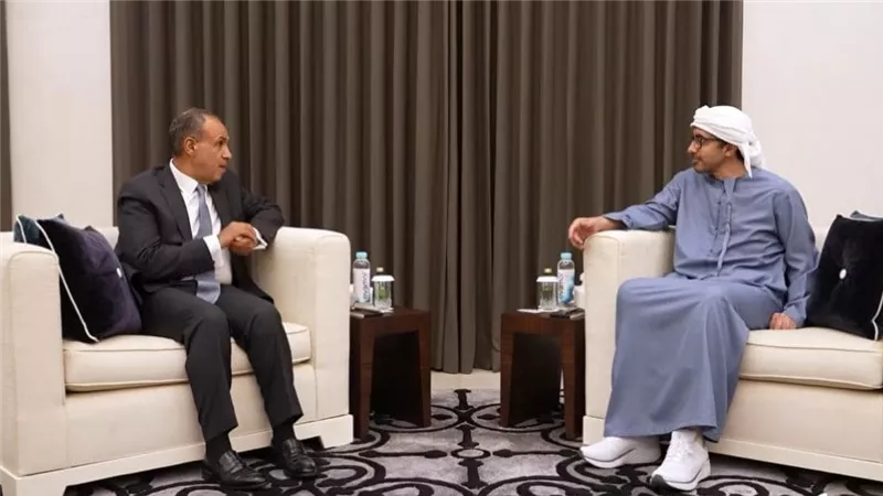 وزير الخارجية يلتقي الشيخ عبد الله بن زايد بأبو ظبي
