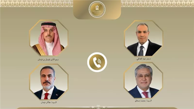 اتصالات مكثفة لوزير الخارجية مع نظرائه من السعودية وباكستان وتركيا