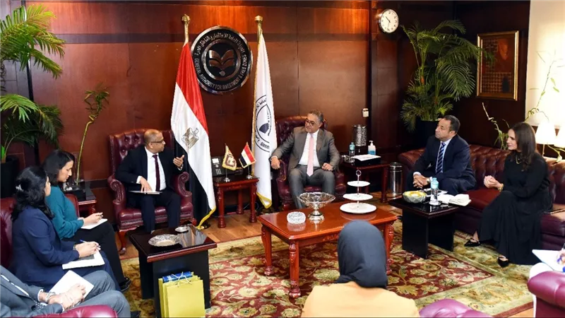 الهيئة العامة للاستثمار والمناطق الحرة تستقبل سفير سريلانكا لبحث فرص التعاون الاستثماري بين البلدين