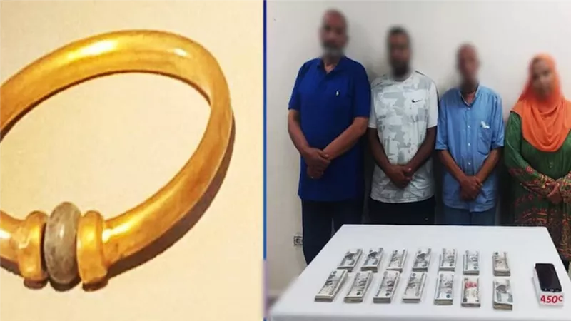 الداخلية تضبط المتهمين بسرقة أسورة أثرية من داخل المتحف المصرى