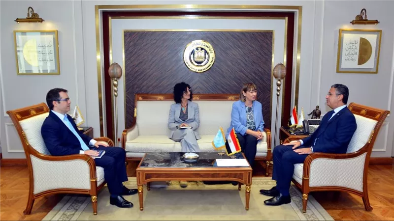 وزير التموين يلتقي المنسقة المقيمة للأمم المتحدة في مصر لبحث تعزيز التعاون في الأمن الغذائي