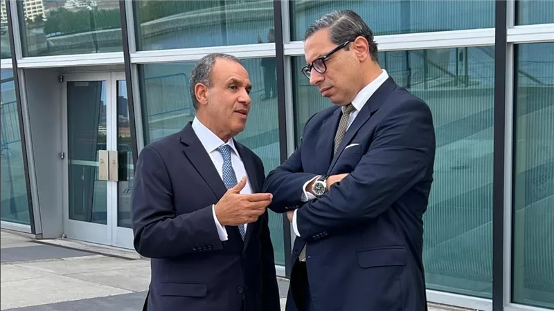 وزير الخارجية يلتقي مع نظيره القبرصي على هامش أعمال الجمعية العامة في نيويورك