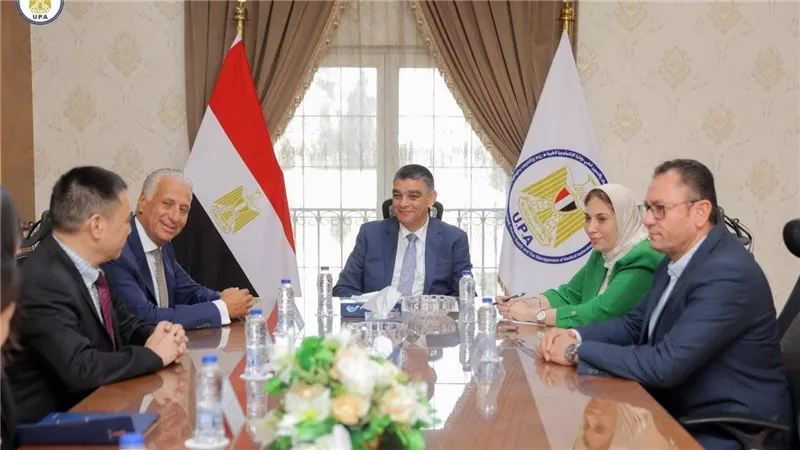 الدكتور هشام ستيت يستقبل وفدًا من شركة DAVID الصينية