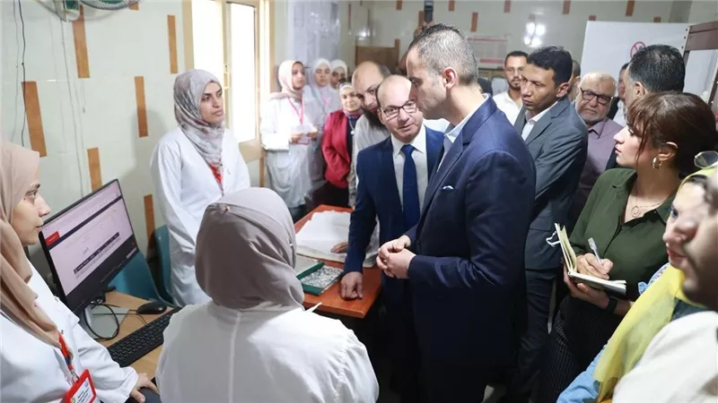 نائب وزير الصحة يتفقد عدداً من المنشآت الطبية بمحافظة الدقهلية