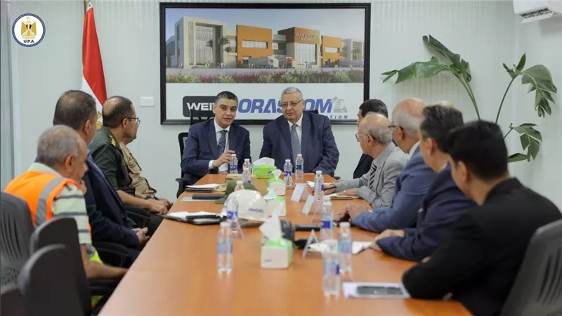  ستيت يستقبل مستشار رئيس الجمهورية لشئون الصحة والوقاية لمتابعة الموقف التنفيذي لمشروع المخازن الاستراتيجية للمنتجات 
