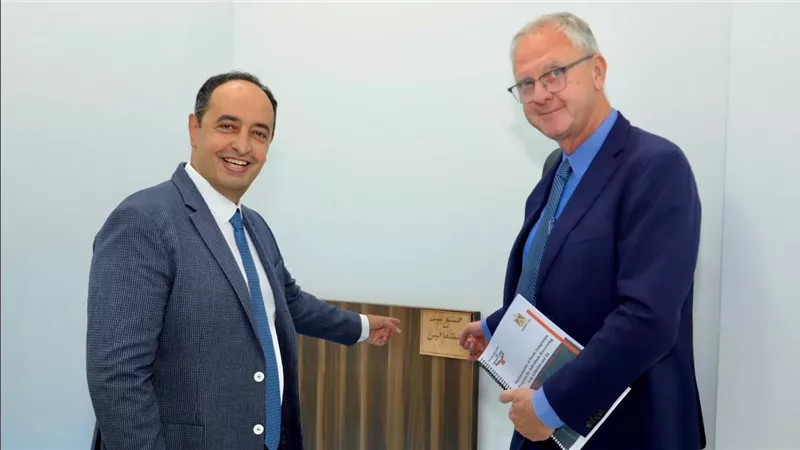 مدير صندوق مكافحة الإدمان يستقبل المدير التنفيذى للوكالة الأوروبية للمخدرات EUDA التابعة للاتحاد الأوروبي 