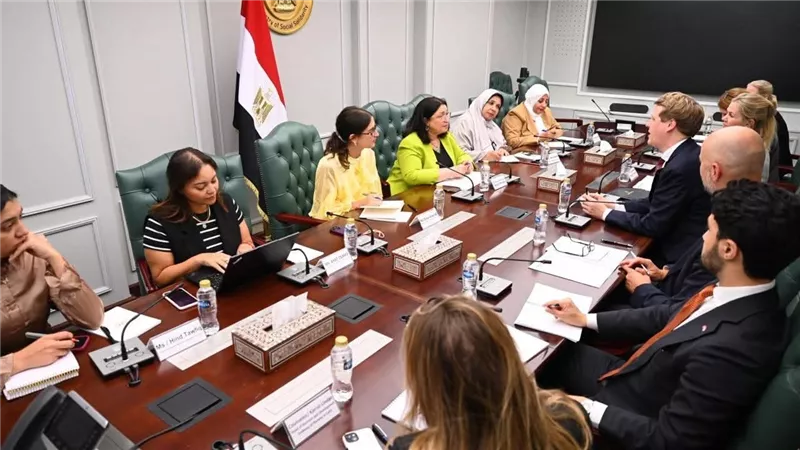 نائبة وزيرة التضامن الاجتماعي تلتقي وزير التنمية الدولية بمملكة النرويج