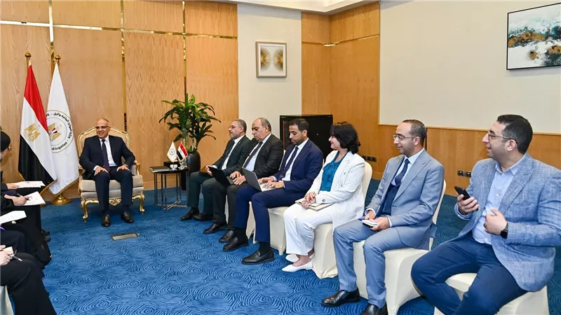 الدكتور سويلم يلتقي نائب وزير الموارد المائية الصينية