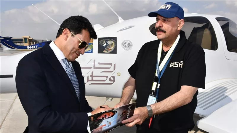 وزير الشباب والرياضة يشهد انطلاق رالي الطائرات “Fly In Egypt 2025”