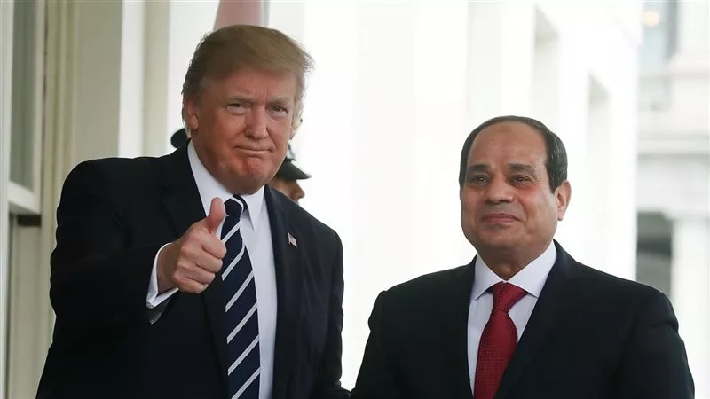 ترامب يتصل بالرئيس السيسى ويتفقان على حضور نتنياهو وأبو مازن قمة شرم الشيخ