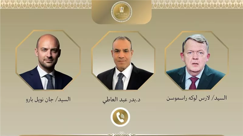 اتصالان هاتفيان لوزير الخارجية مع وزيرى خارجية فرنسا والدنمارك