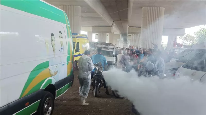 «الصحة» تكثف توفير الخدمات الطبية وأعمال الترصد في عدد من قرى محافظة المنوفية تزامناً مع ارتفاع منسوب النيل