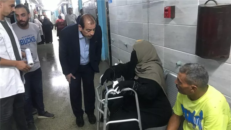 نائب وزير الصحة يتفقد مستشفى العامرية العام بمحافظة الإسكندرية