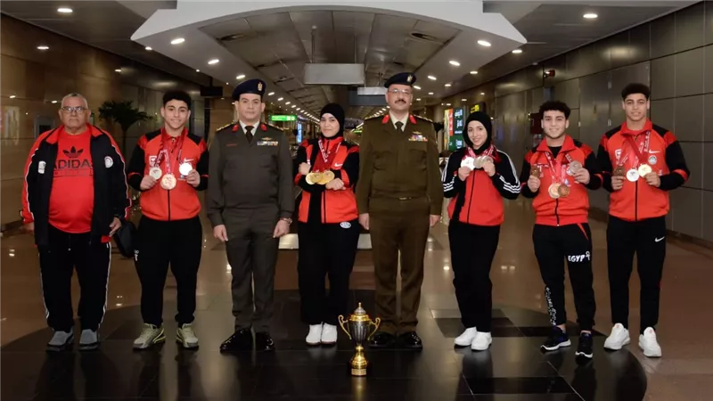 أبناء القوات المسلحة يحققون المراكز الأولى خلال مشاركتهم فى عدد من البطولات الرياضية