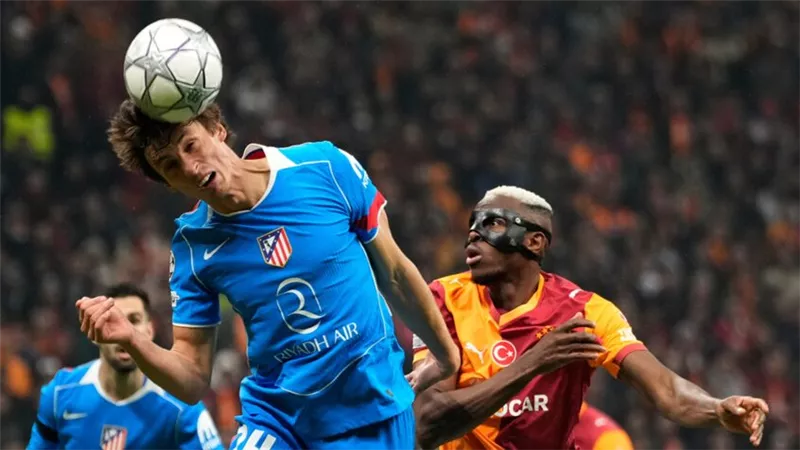 أتلتيكو مدريد يعود بالتعادل من ملعب غلطة سراي