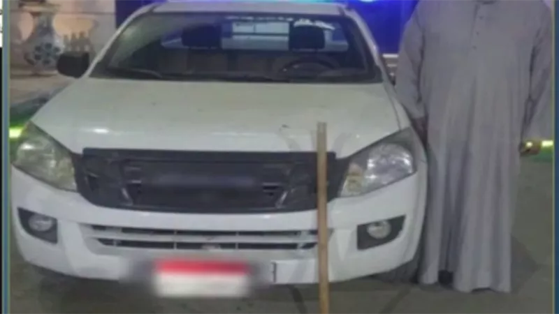 ضبط سائق اصطدم بميكروباص وهدد قائده بعصا خشبية في الإسماعيلية